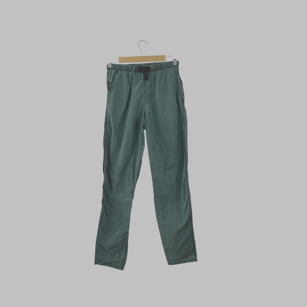 Vintage 90s Gramicci Small Belted Pants Lightweight Vintage Wash USA Womens READ